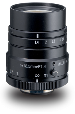 12.5mm fl, F1.4, c-mount, 1" Kowa Megapixel Lens