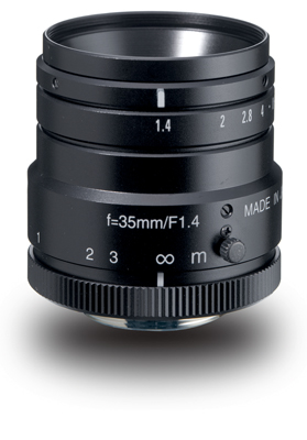 35mm fl, F1.4, c-mount, 1" Kowa Megapixel Lens