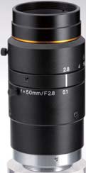 50mm fl, F2.8, c-mount, 2/3" Kowa 10 Megapixel Lens