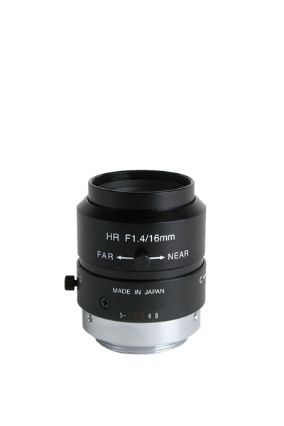 16mm fl, F1.4, c-mount, 2/3" Kowa Megapixel Lens - Click Image to Close