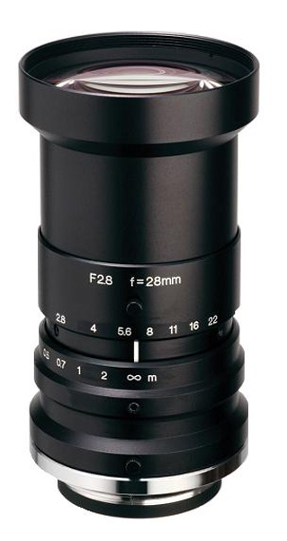 28mm fl, F2.8, F-mount, 30mm Kowa 3CCD Megapixel Lens