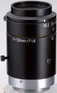 12mm fl, F1.8, c-mount, 2/3" Kowa 10 Megapixel Lens - Click Image to Close