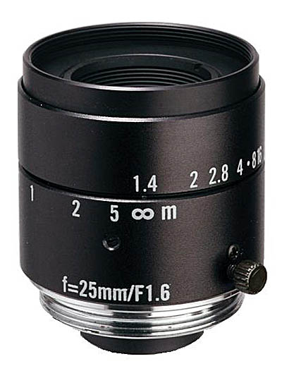 25mm fl, F1.6, c-mount, 2/3" Kowa Machine Vision Lens